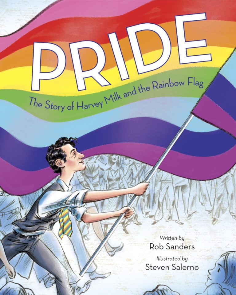 Book cover for Pride The Story of Harvey Milk and The Rainbow Flag