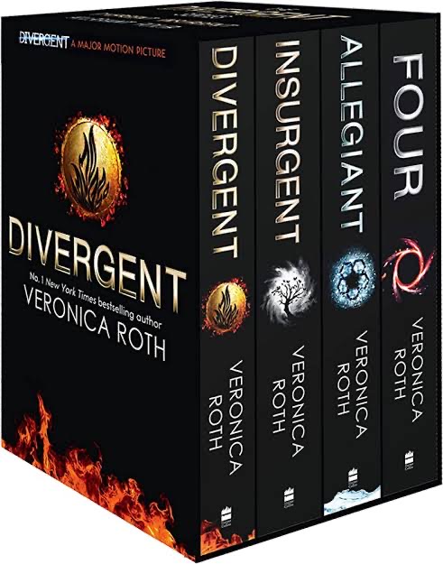 The Divergent trilogy by Veronica Roth box set