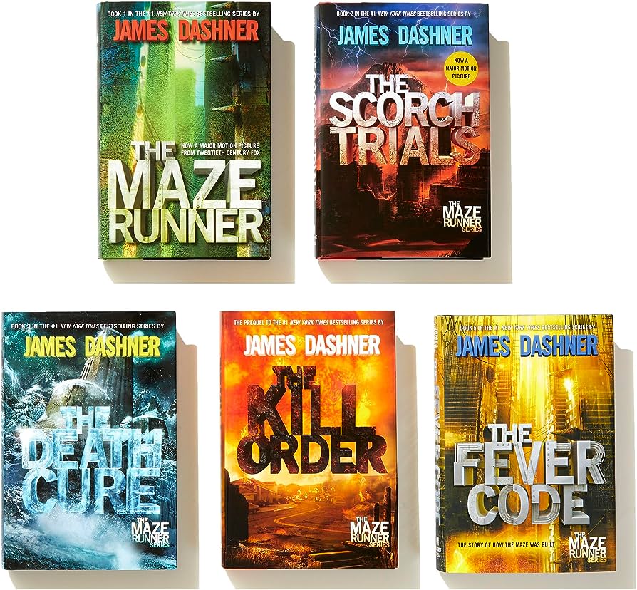 The Maze Runner series by James Dashner box set