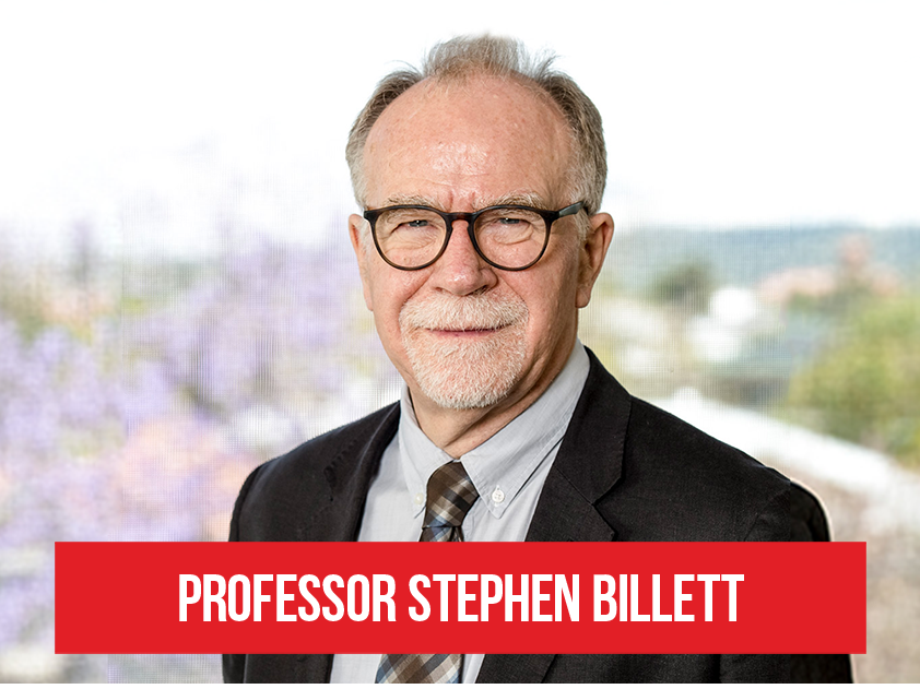 Headshot of Professor Stephen Billett
